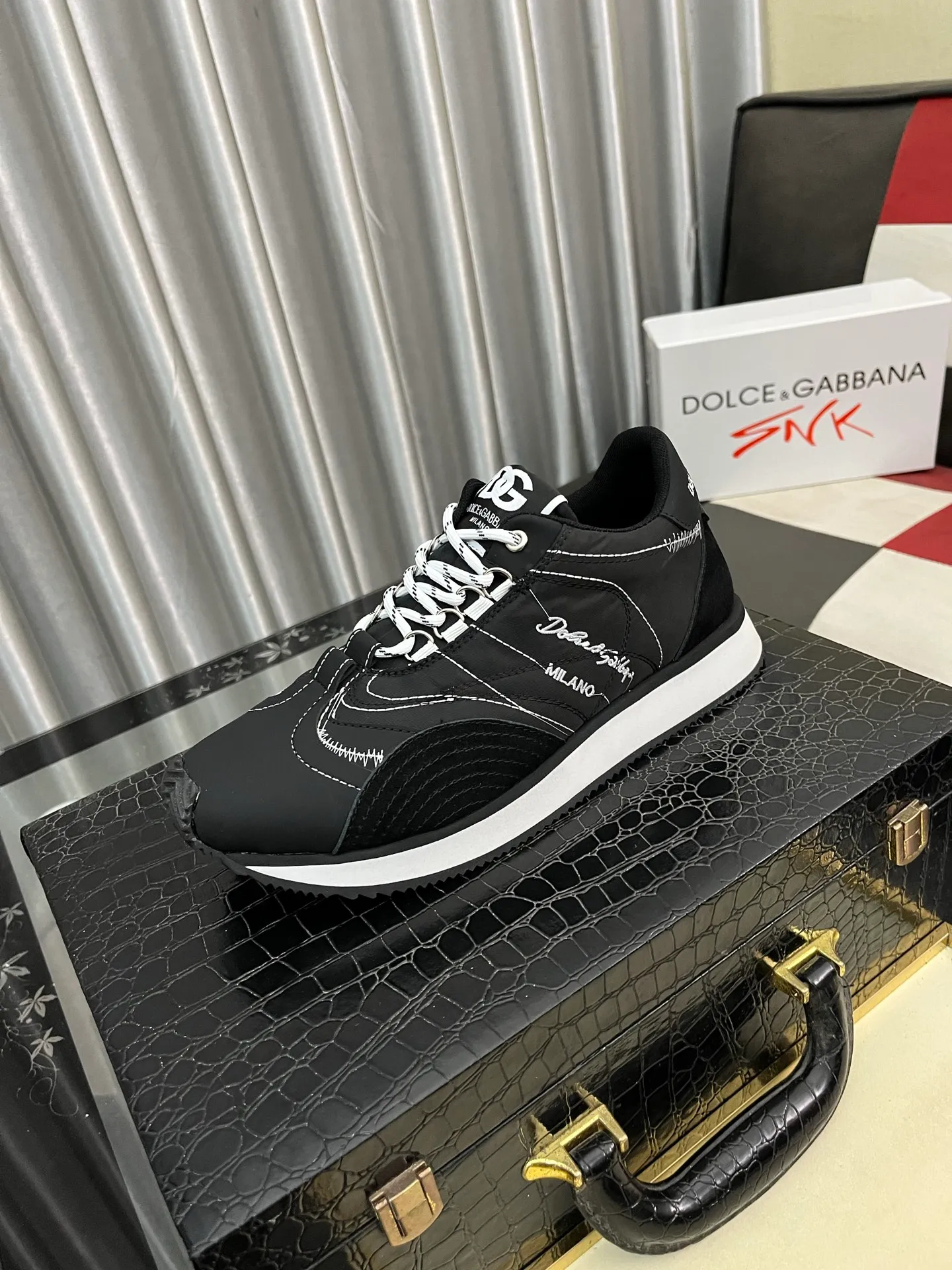 Men's men's shoes 💰480⌚️⌚️【Dg～】Men's casual shoes 2025z cabinet sales simultaneously 🔶Size: 36-46#️⃣ 🔷1 color🔜The upper is made of multi-material splicing ➕Genuine leather lining, comfortable and breathable, sole: original comfortable and wear-resistant outsole, ⚠️real thing📱photographed🎬real thing is better📢📢📢